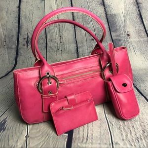 Liz Claiborne purse with card and phone holder.